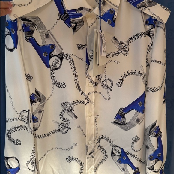 Knight Hardware Silk Shirt - new with tags, unworn - Picture 5 of 7